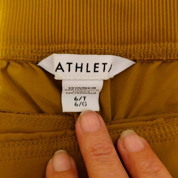 Athleta Pants, Sz 6/T, Brown, Gently Used, - Picture 4 of 4